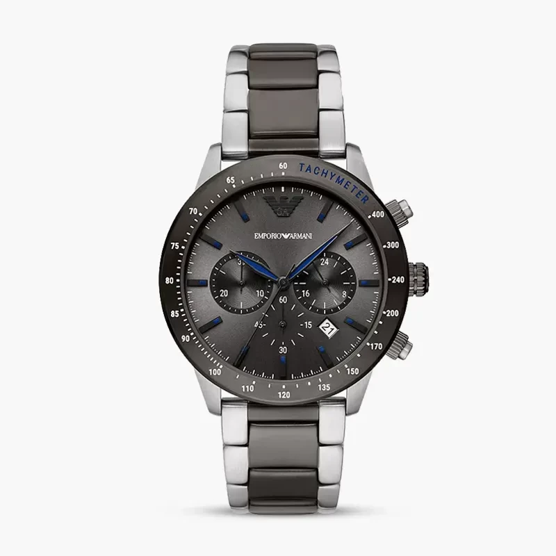 Emporio Armani Mario Chronograph Two-Tone Men's Watch | AR11391